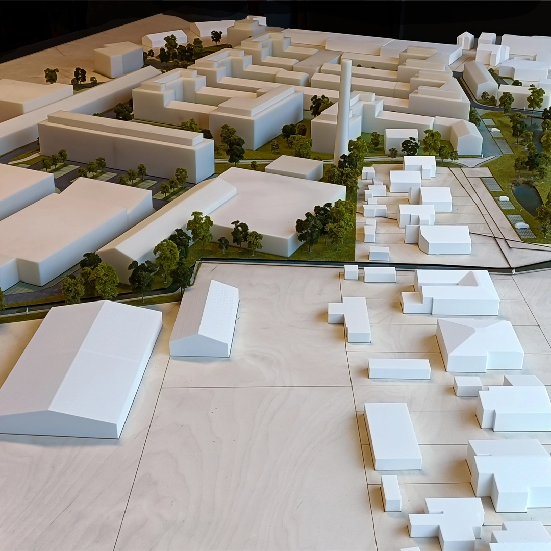 Maquette van ons project