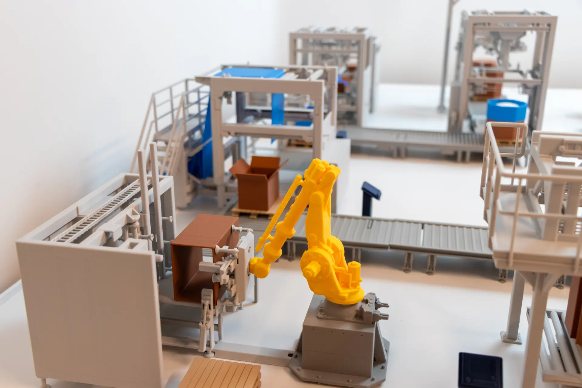 Pattyn fabrieksmaquette schaal 1:20