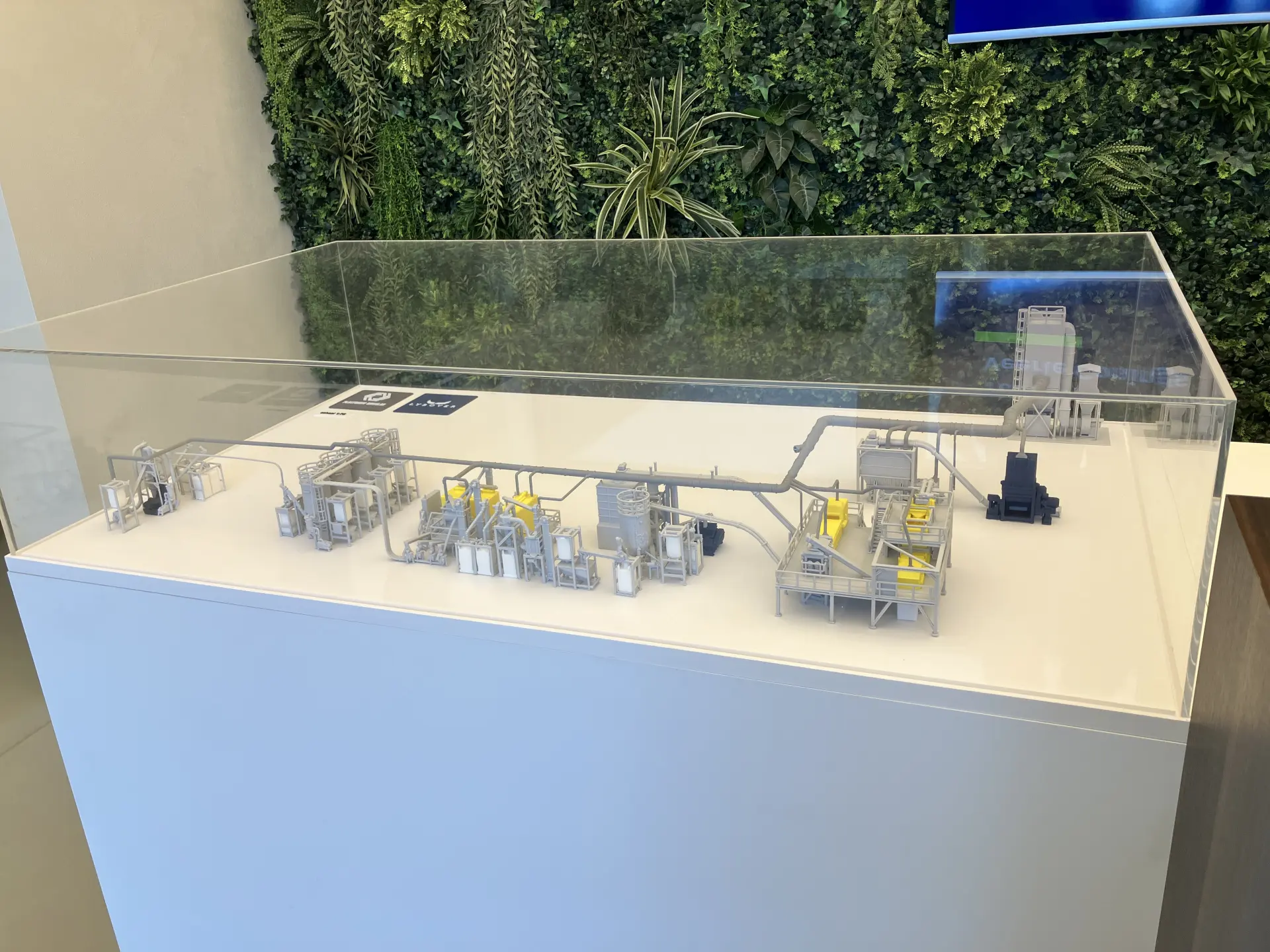 Lybover - productiefaciliteit voor PVC compounds (schaal 1:75) 